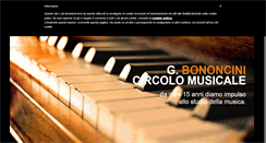 Desktop Screenshot of circolobononcini.it