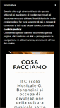 Mobile Screenshot of circolobononcini.it